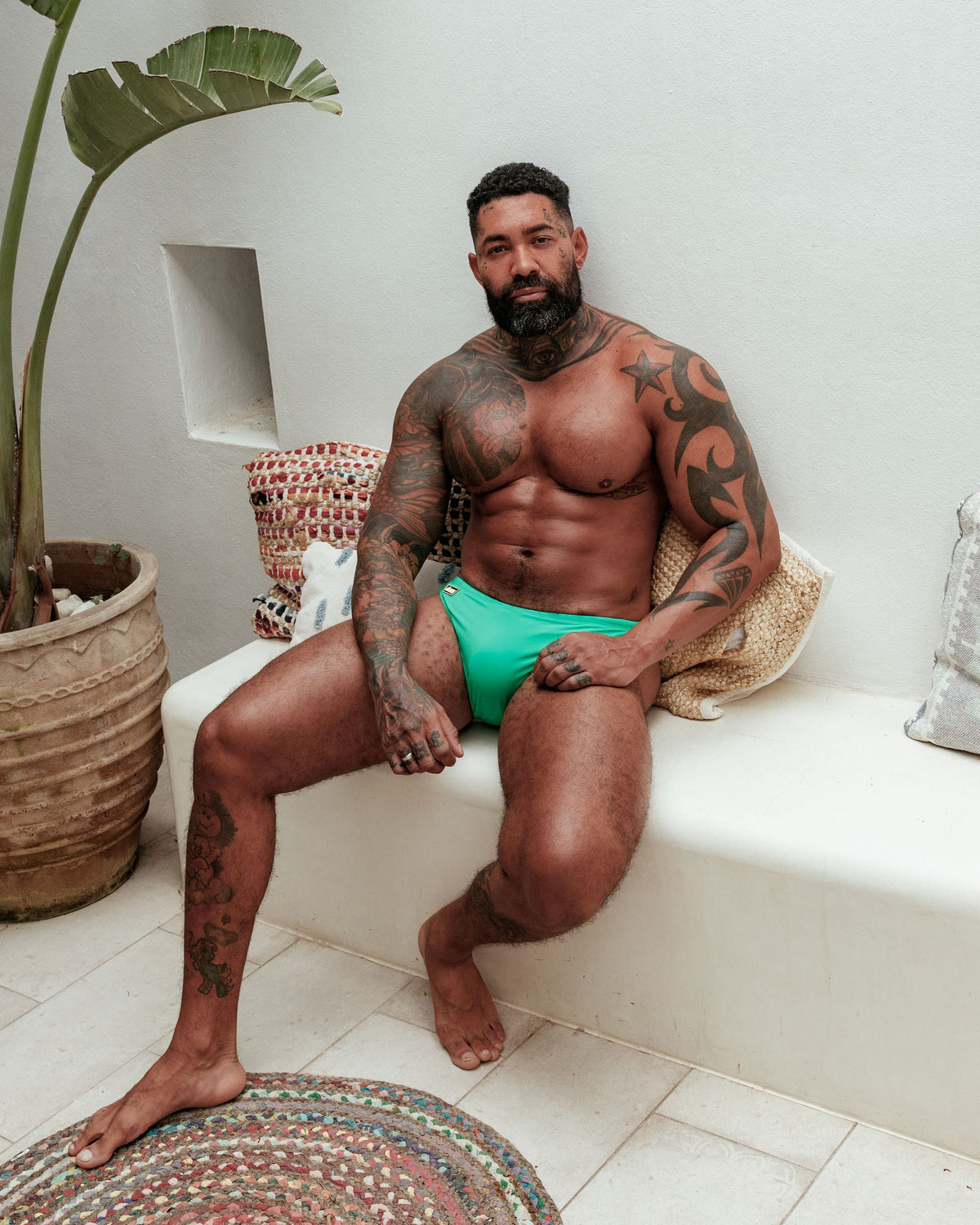 Skinny Swim Brief - Bold Green