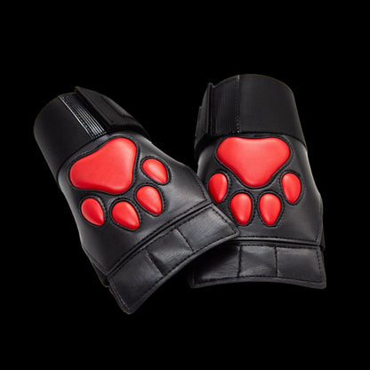 PU Leather Puppy Gloves