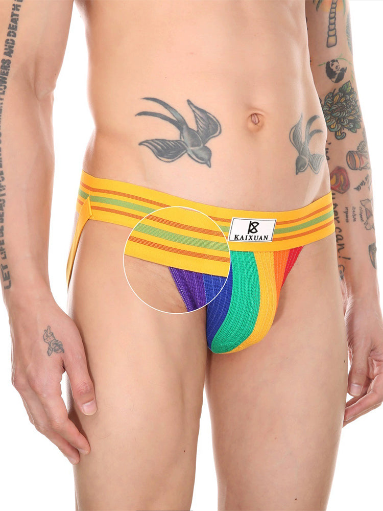 Men’s Sexy Jockstrap with Support Pouch