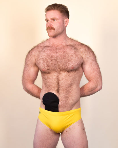 Regular Swim Brief - Bold Yellow