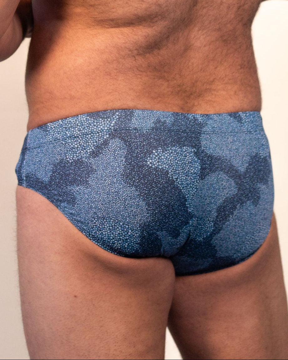 Regular Swim Brief - Navy Stingray