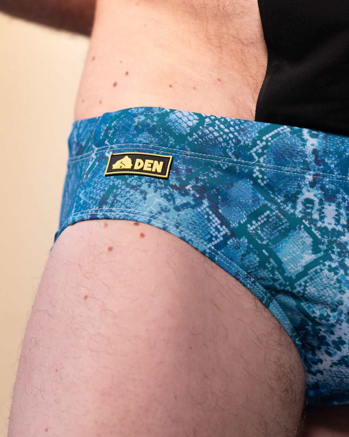 Regular Swim Brief - Blue Serpent