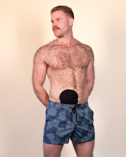 Swim Shorts - Blue Stingray