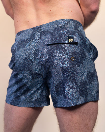 Swim Shorts - Blue Stingray