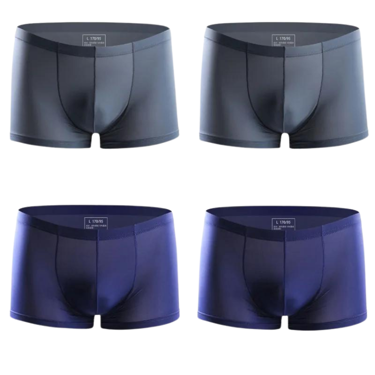 Ice Embrace Transparent Boxer Briefs (4 Pack)