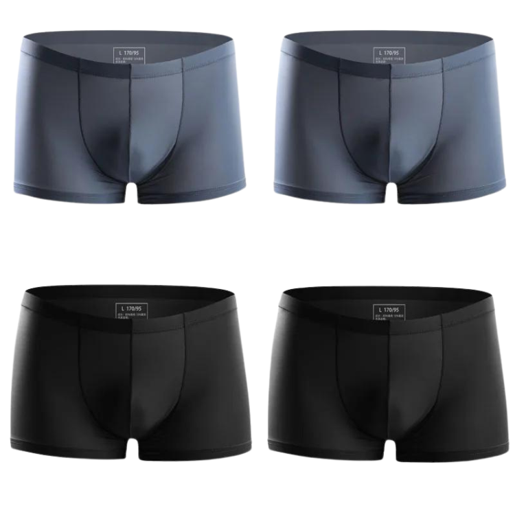 Ice Embrace Transparent Boxer Briefs (4 Pack)