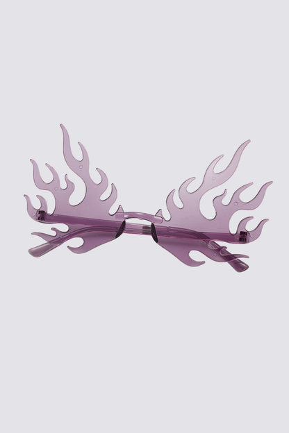 Ice Glint Flame Sunglasses