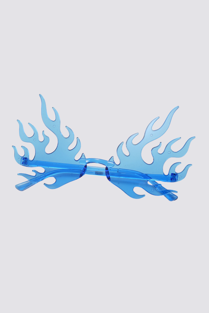 Ice Glint Flame Sunglasses