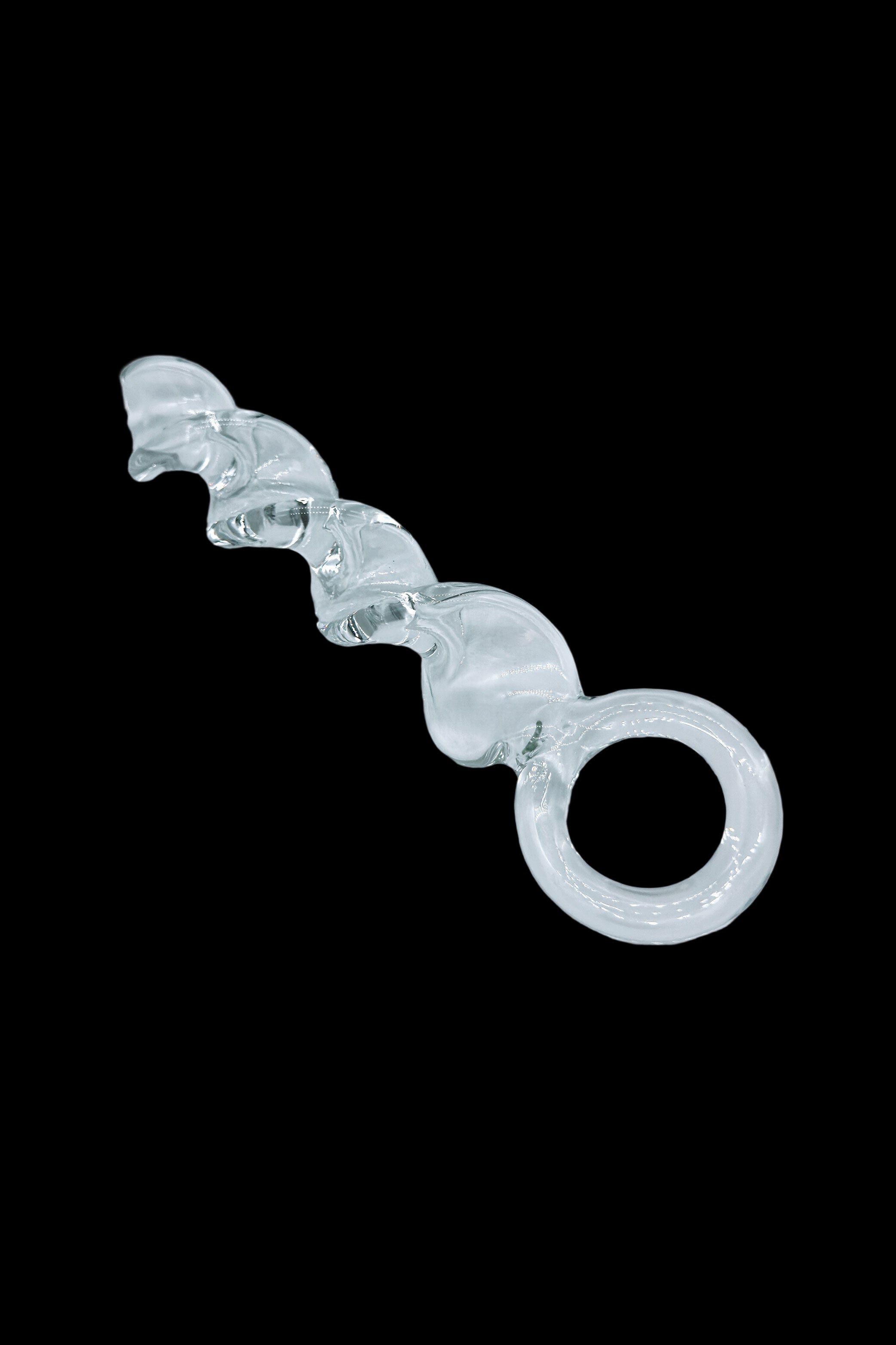 Glass Thread Rotation Butt Plug