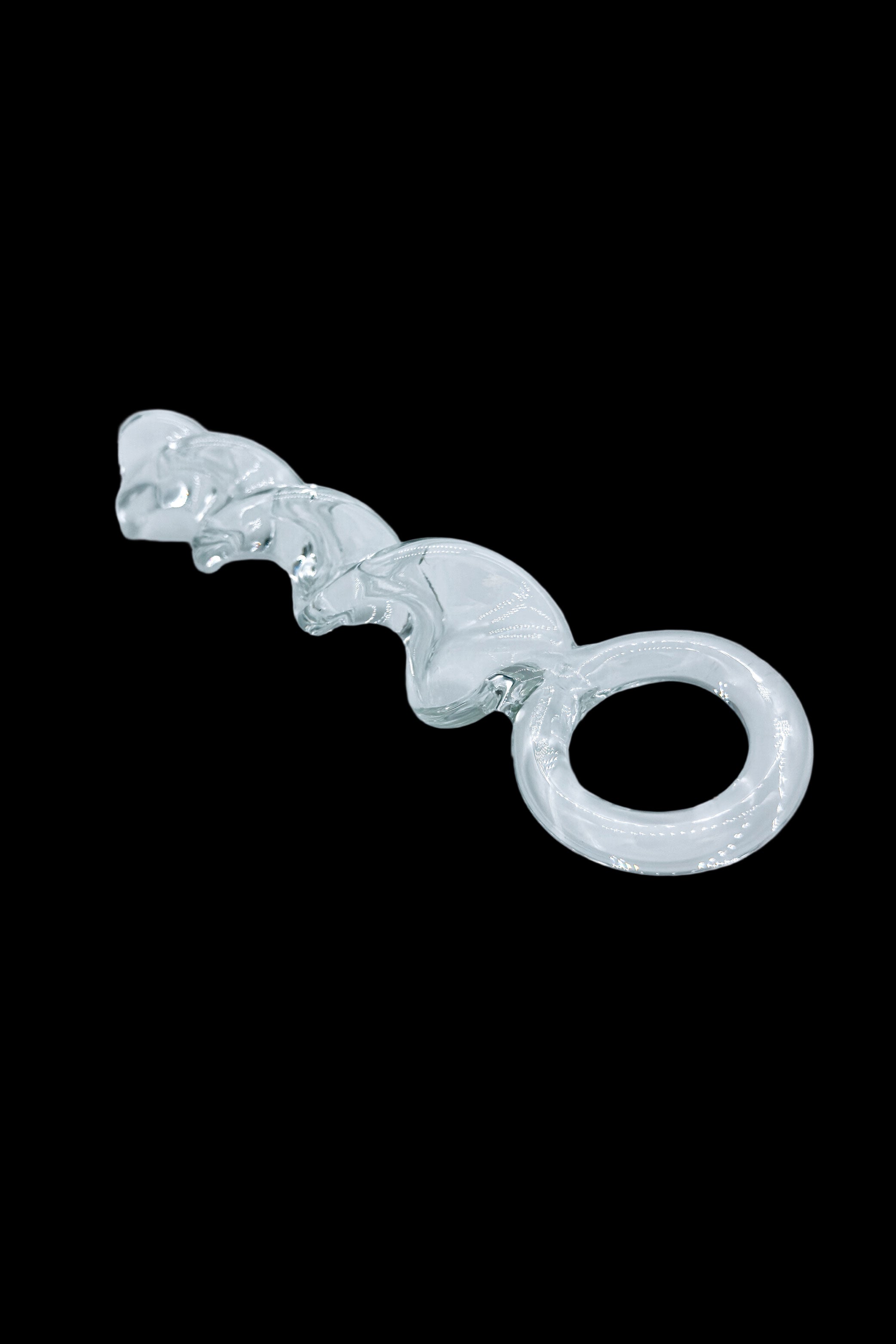 Glass Thread Rotation Butt Plug