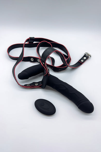 Double Head Strap On Vibrator