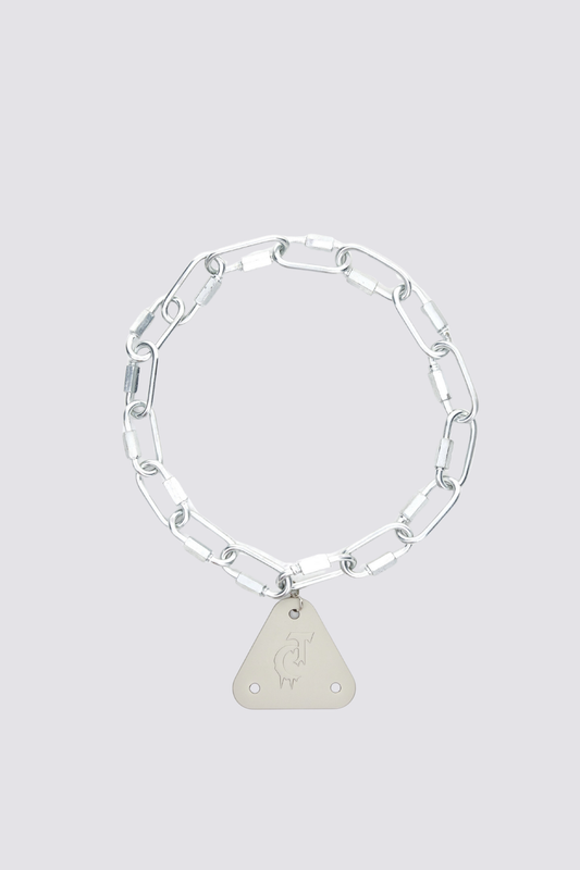 Industrial Luster Triangle Necklace