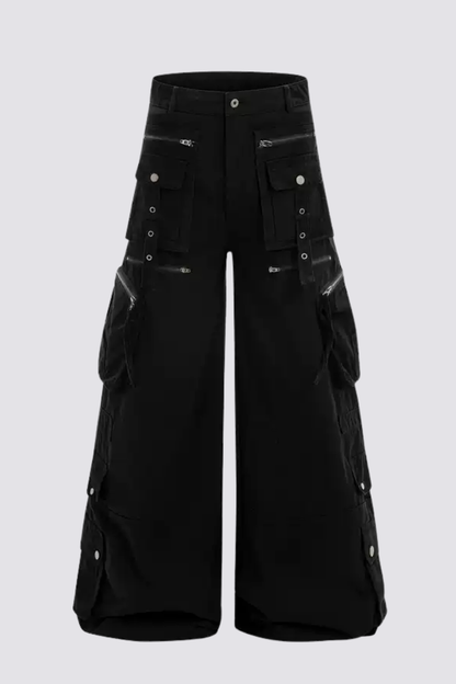 Iron Frame Deconstructed Barrel Cargo Pants