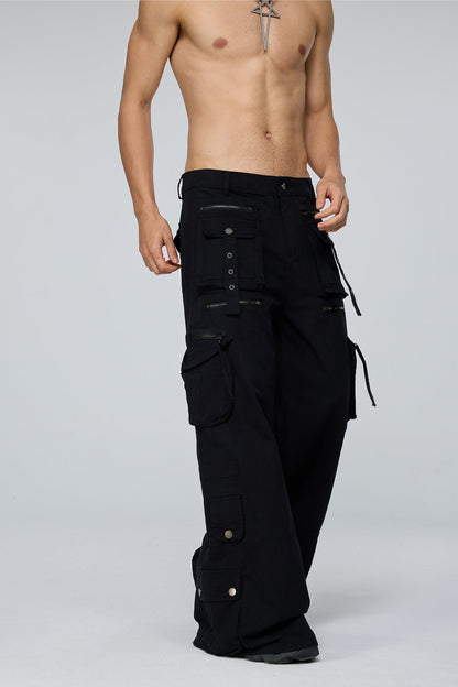 Iron Frame Deconstructed Barrel Cargo Pants