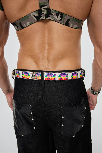 Iron Loop Print Belt