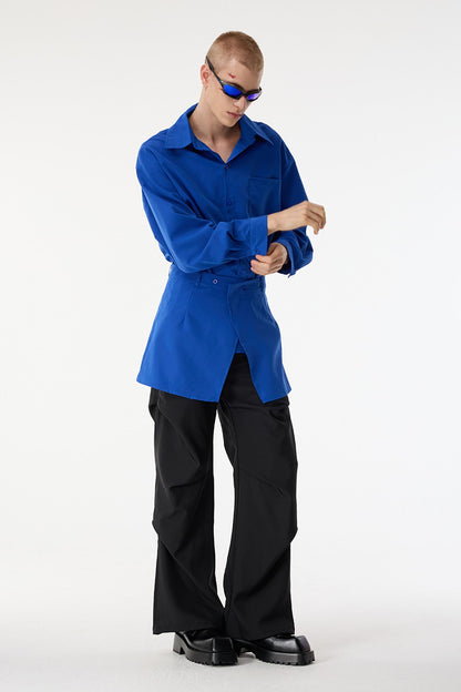 Iron Sheet Long Sleeve Jacket