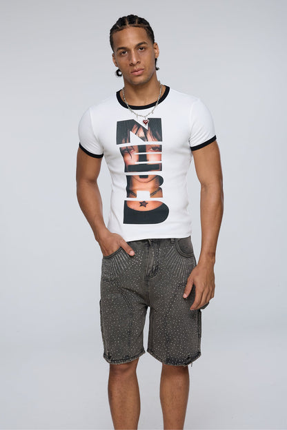 Iron Trace Print T-Shirt