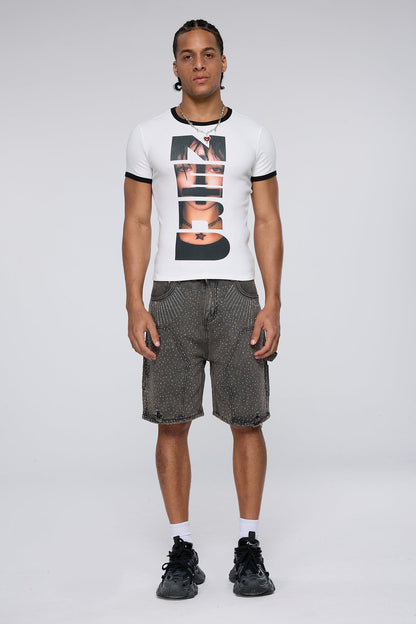 Iron Trace Print T-Shirt