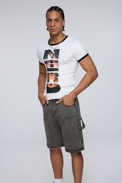 Iron Trace Print T-Shirt