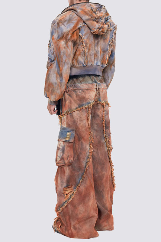 Iron Bloom Mud Dye Straight Jeans