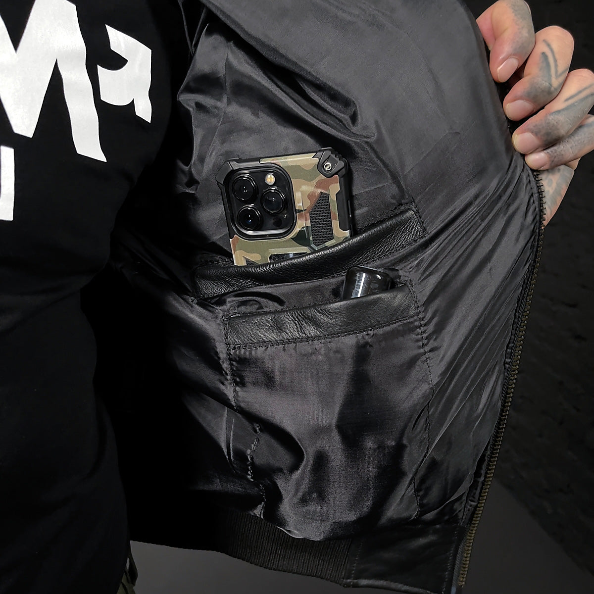 FLIGHT JACKET BELMONTE LEATHER