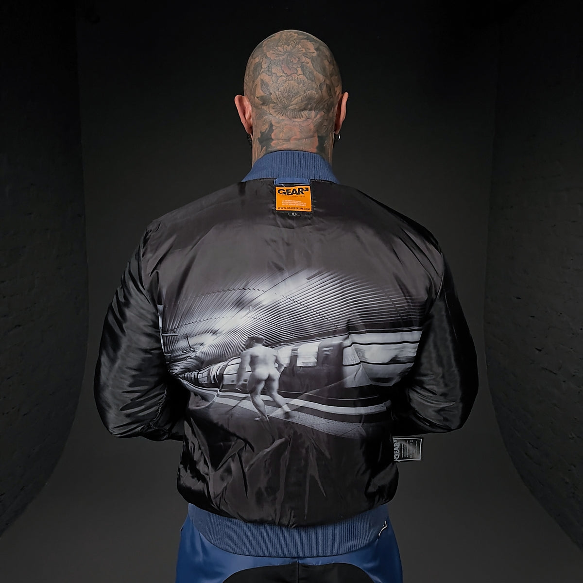 FLIGHT JACKET CAMDEN ROYAL NYLON