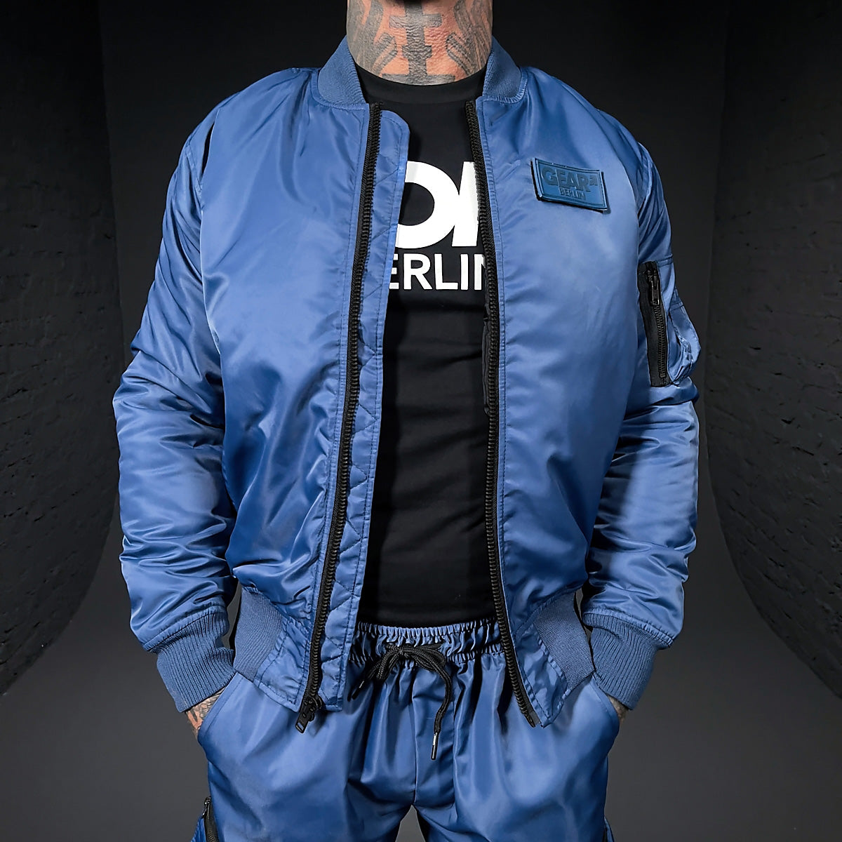 FLIGHT JACKET CAMDEN ROYAL NYLON