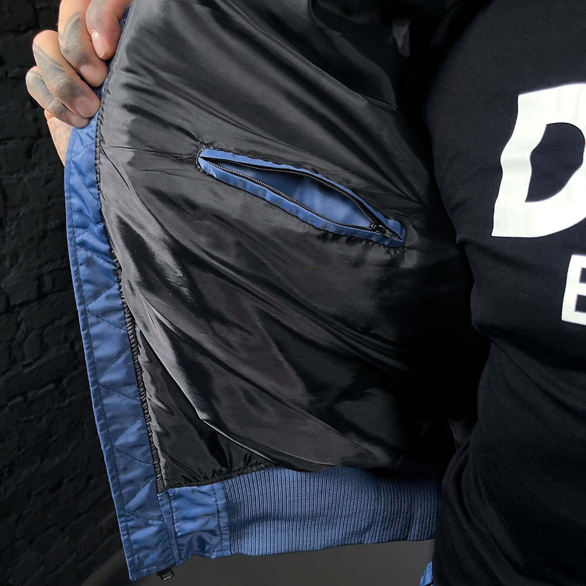 FLIGHT JACKET CAMDEN ROYAL NYLON