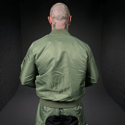 FLIGHT JACKET HACKNEY GREEN