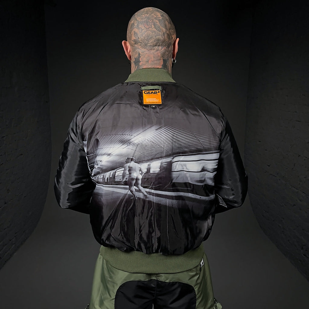 FLIGHT JACKET HACKNEY GREEN