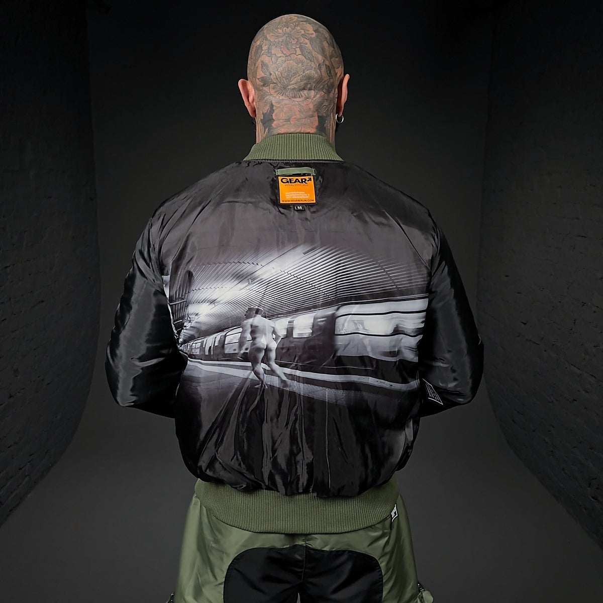 FLIGHT JACKET HACKNEY GREEN
