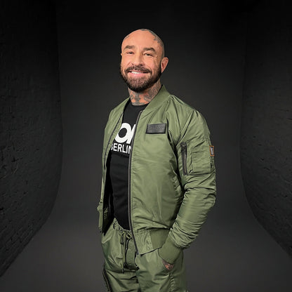 FLIGHT JACKET HACKNEY GREEN