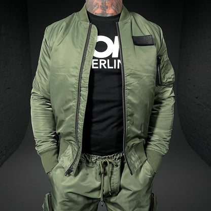 FLIGHT JACKET HACKNEY GREEN