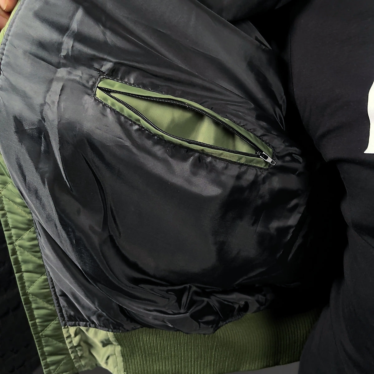 FLIGHT JACKET HACKNEY GREEN