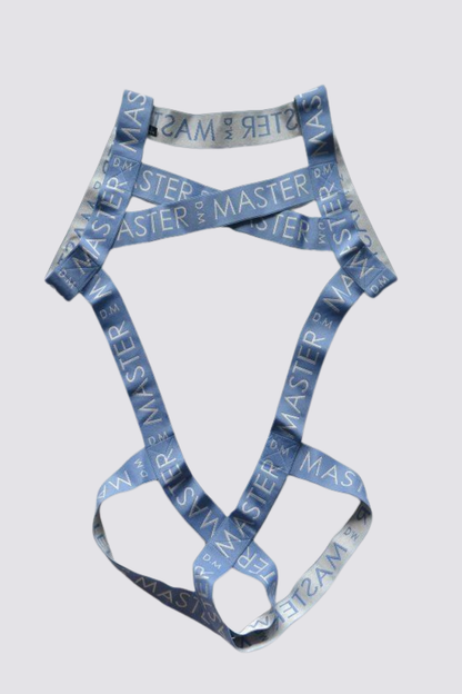 Jet Harness Cutout Chest Strap Blue