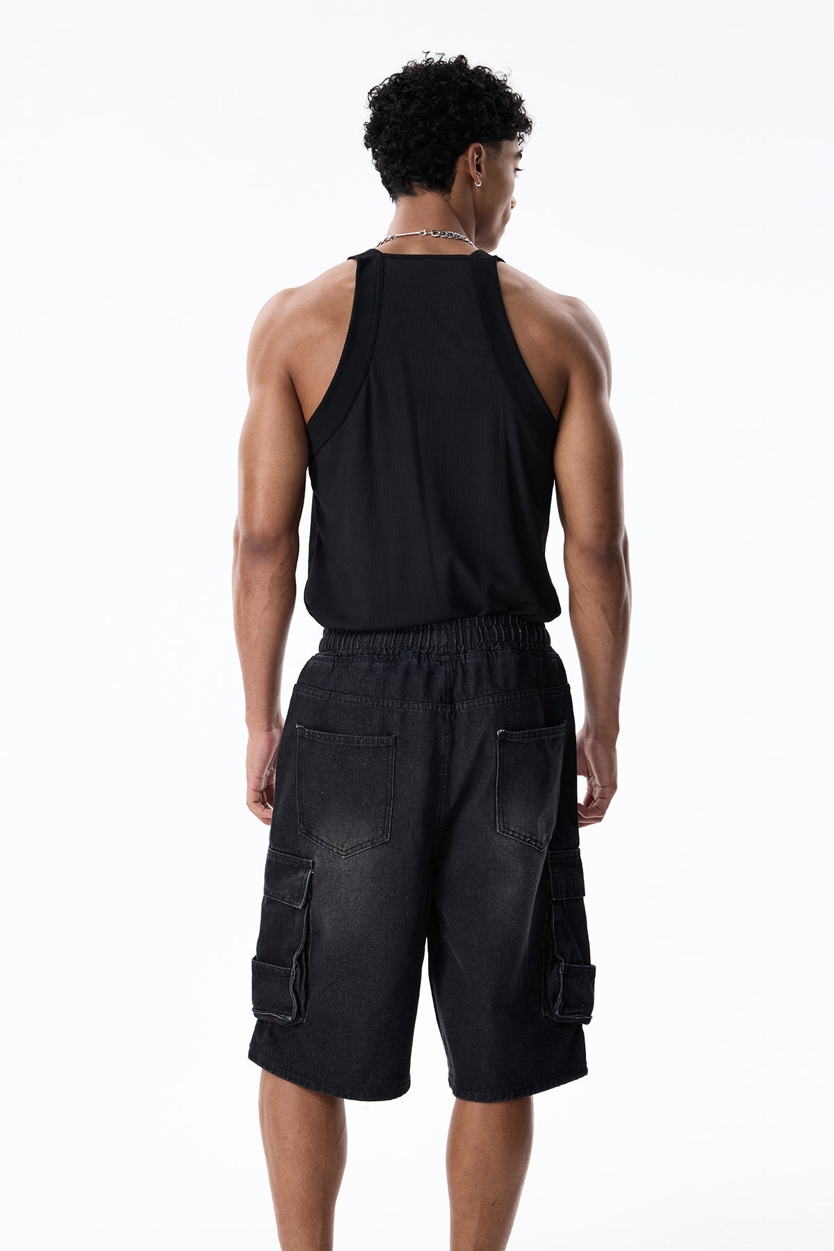 Jet Thread Sleeveless Top BLack