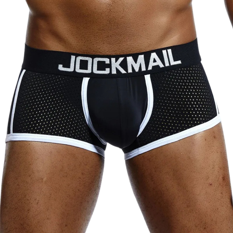 Jockmail Coloured Mesh Boxers (4 Pack)