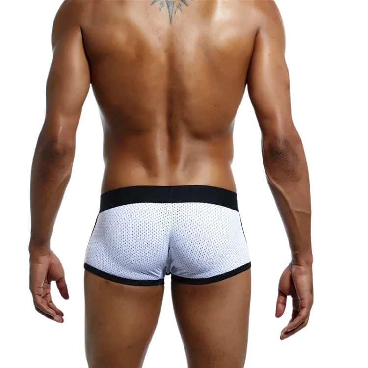 Jockmail Coloured Mesh Boxers (4 Pack)