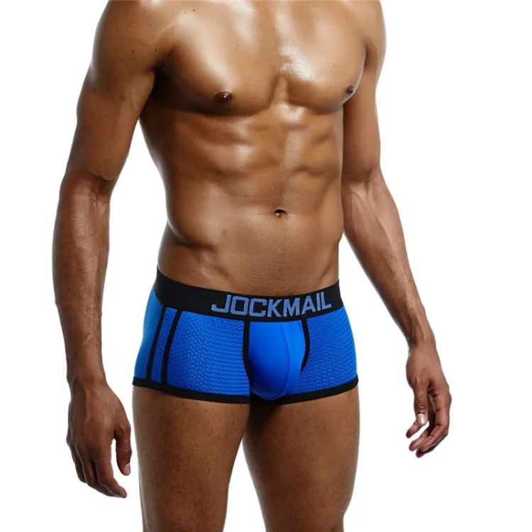 Jockmail Coloured Mesh Boxers (4 Pack)