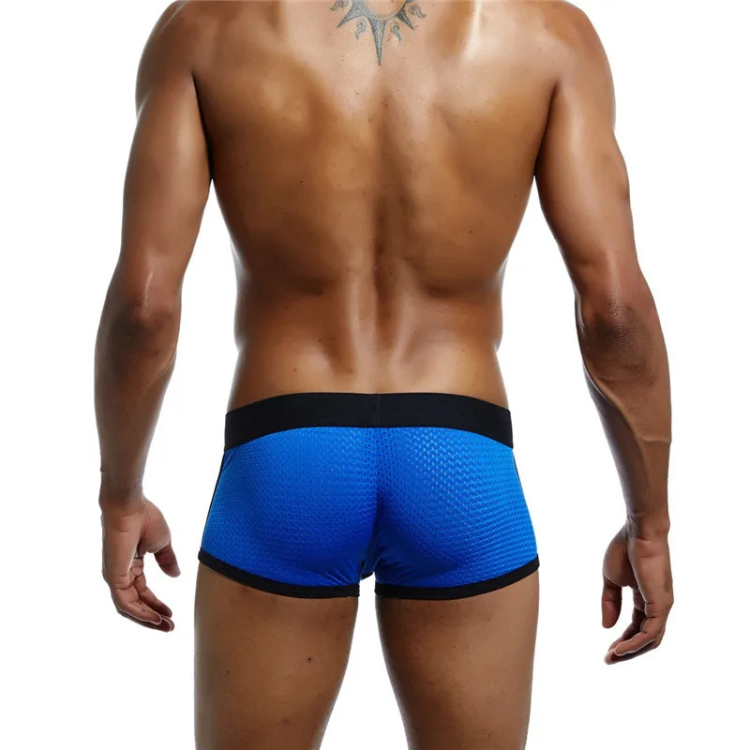 Jockmail Coloured Mesh Boxers (4 Pack)