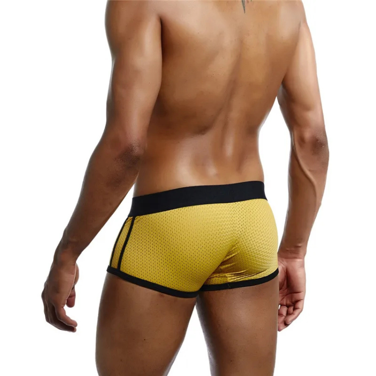 Jockmail Coloured Mesh Boxers (4 Pack)