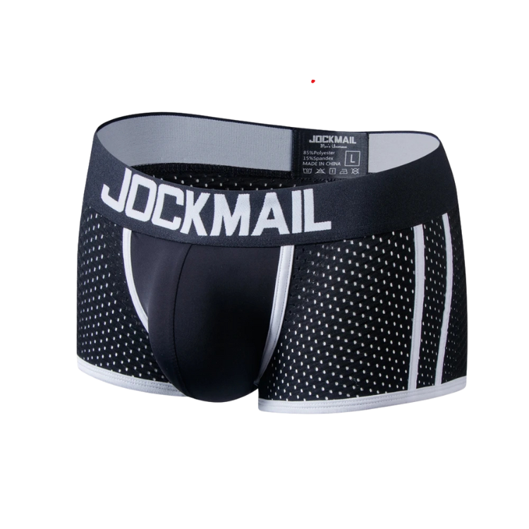 Jockmail Coloured Mesh Boxers (4 Pack)