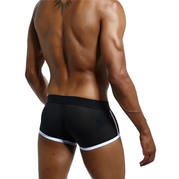 Jockmail Coloured Mesh Boxers (4 Pack)