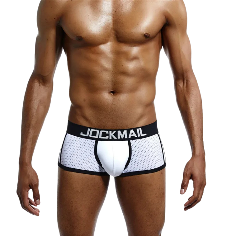 Jockmail Coloured Mesh Boxers (4 Pack)