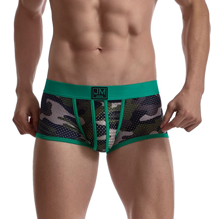 Jockmail Coloured Military Mesh Boxers (6 Pack)