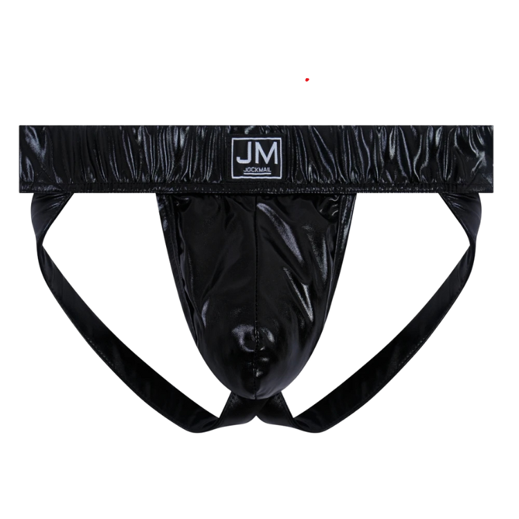 Jockmail Erotic Edge PU Leather Jockstrap
