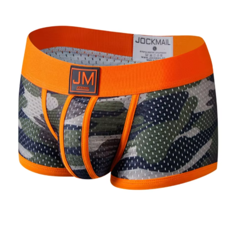 Jockmail Coloured Military Mesh Boxers (6 Pack)