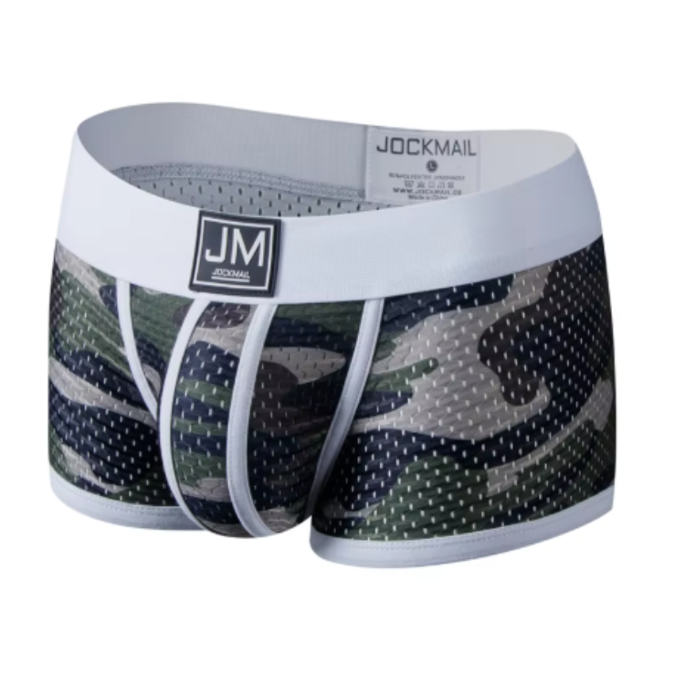 Jockmail Coloured Military Mesh Boxers (6 Pack)