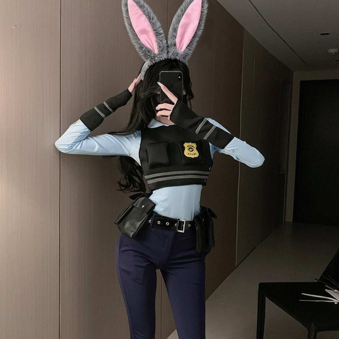 Judy Hopps Zootopia Cosplay Set
