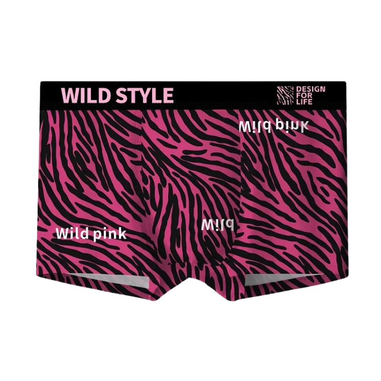 Jungle Heat Leopard Print Men's Underwear